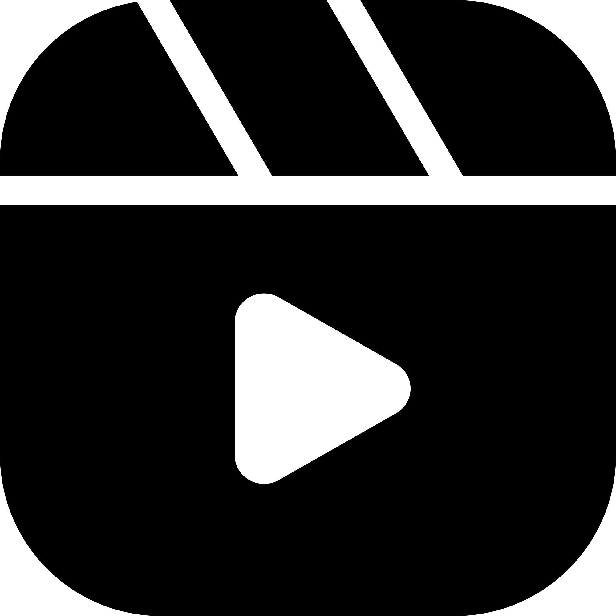 Black-Facebook-Reels-Icon-Vector